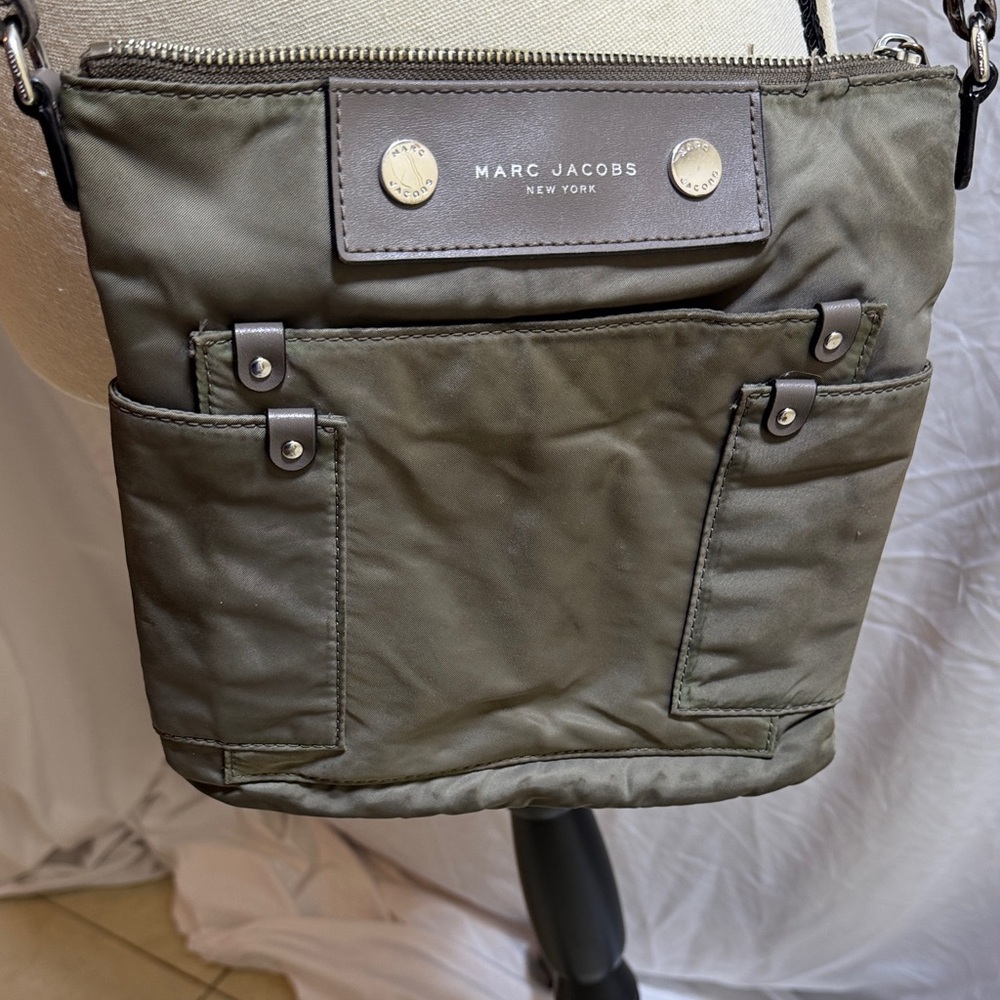 Marc Jacobs Khaki Men's/Women’s Messenger Bag